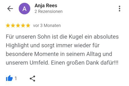 Google Rezension Anja Rees