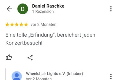 Google Rezension Daniel Raschke