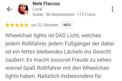 Google Rezension Nele